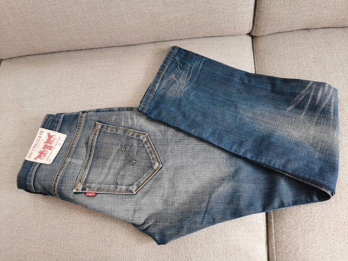 Jeans Levi's homme bleu coupe droite - photo numéro 2