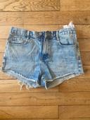 Short en jeans Zara