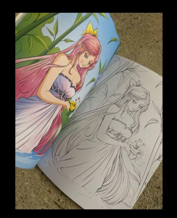 Livre de coloriage manga - photo numéro 4