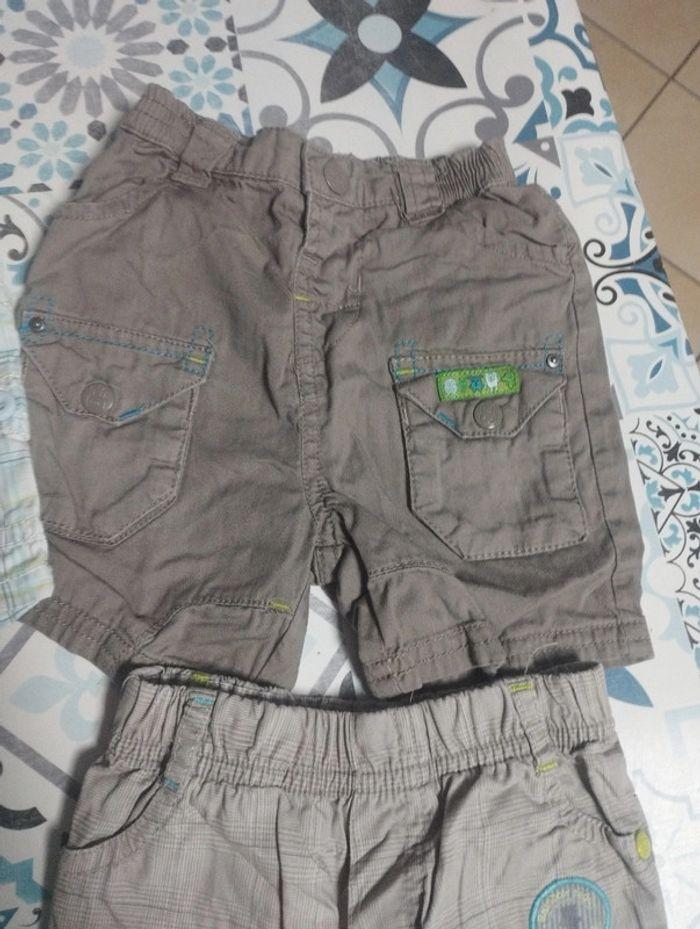 Lot de 6 shorts 6 mois garçon tbe - photo numéro 7