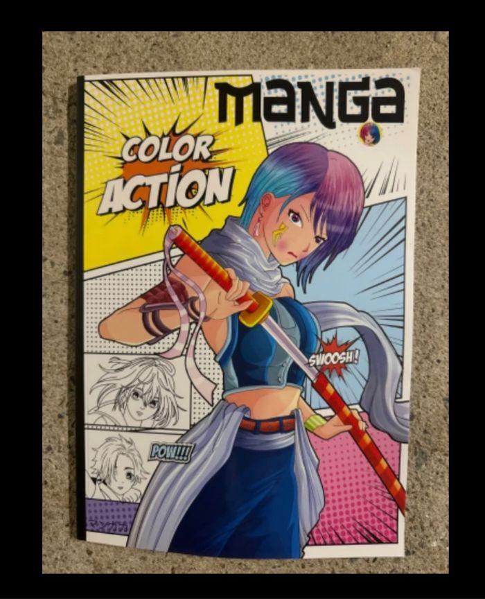 Livre de coloriage manga - photo numéro 1