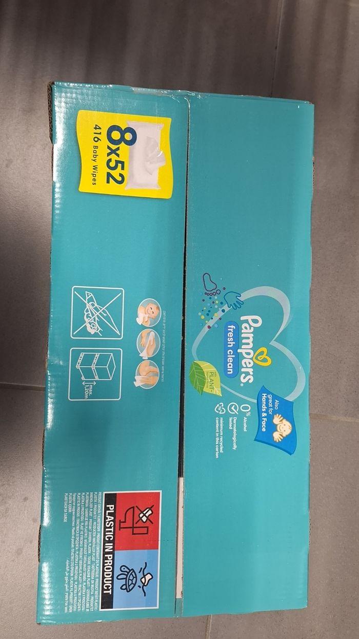 Pack de 8 paquet de lingettes pampers - photo numéro 2