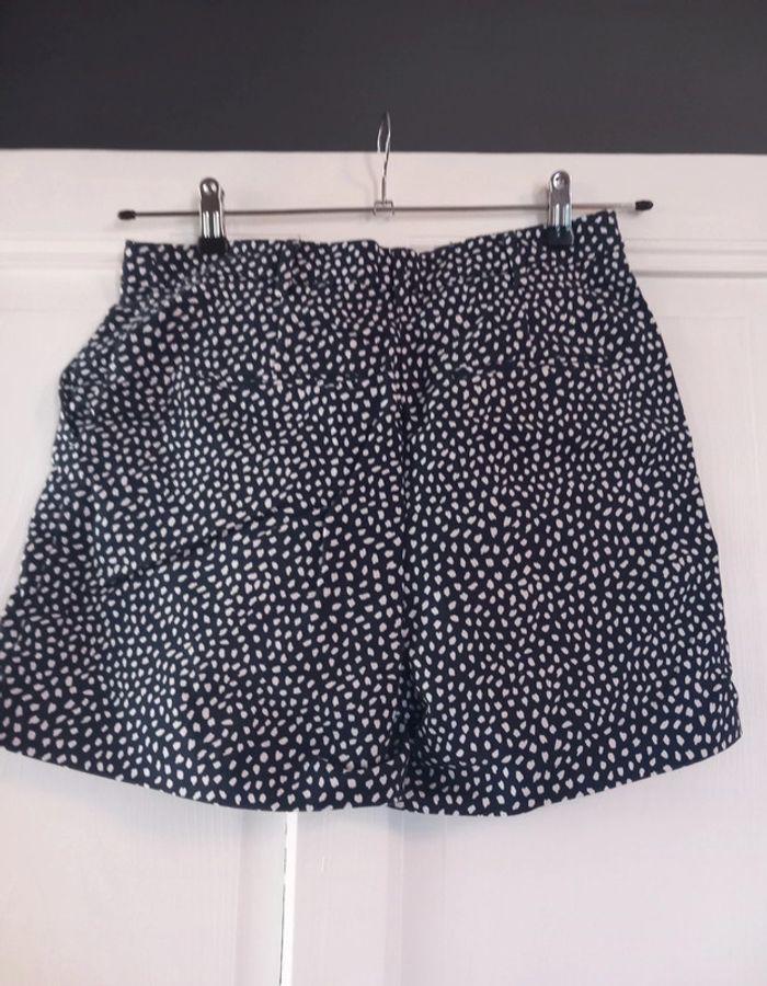 Short marine et motifs blancs 40 Camaïeu - photo numéro 1