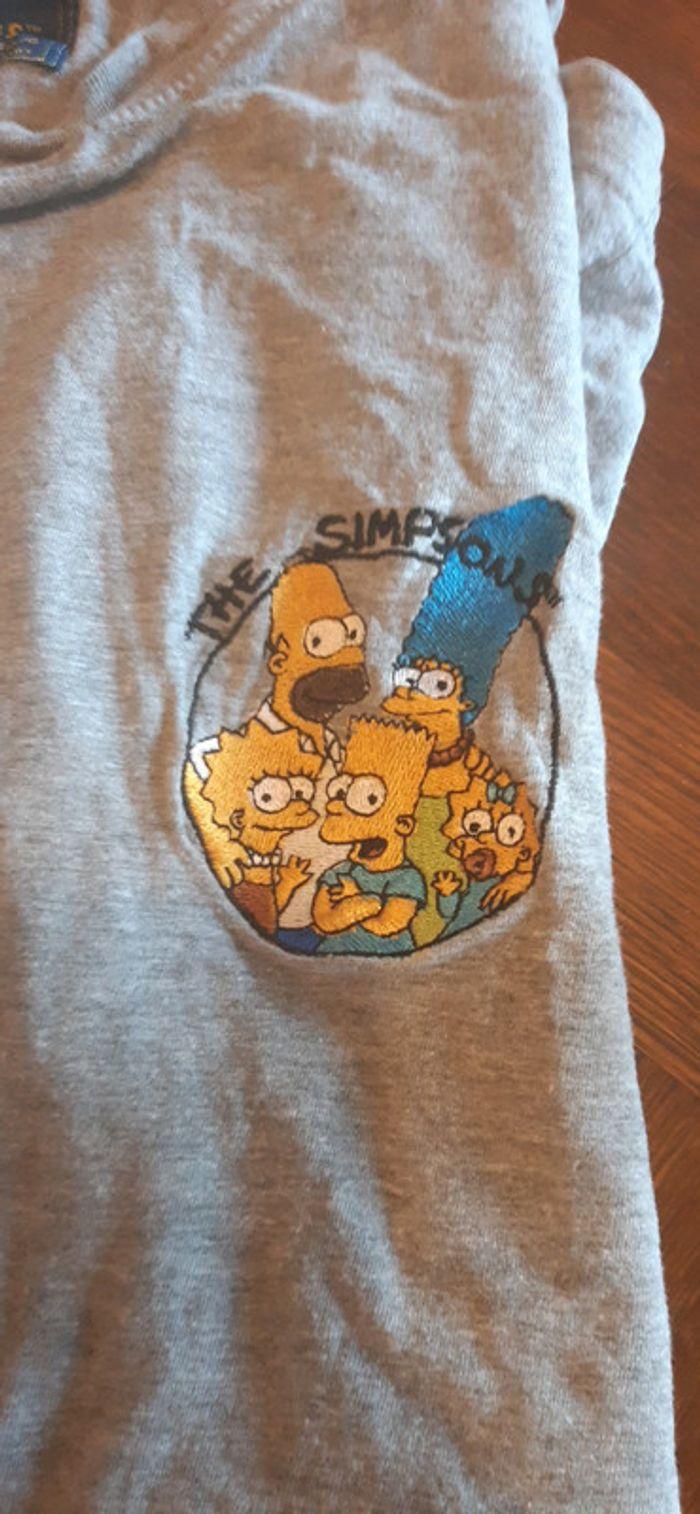 Pyjama long Simpsons taille xl gris - photo numéro 5