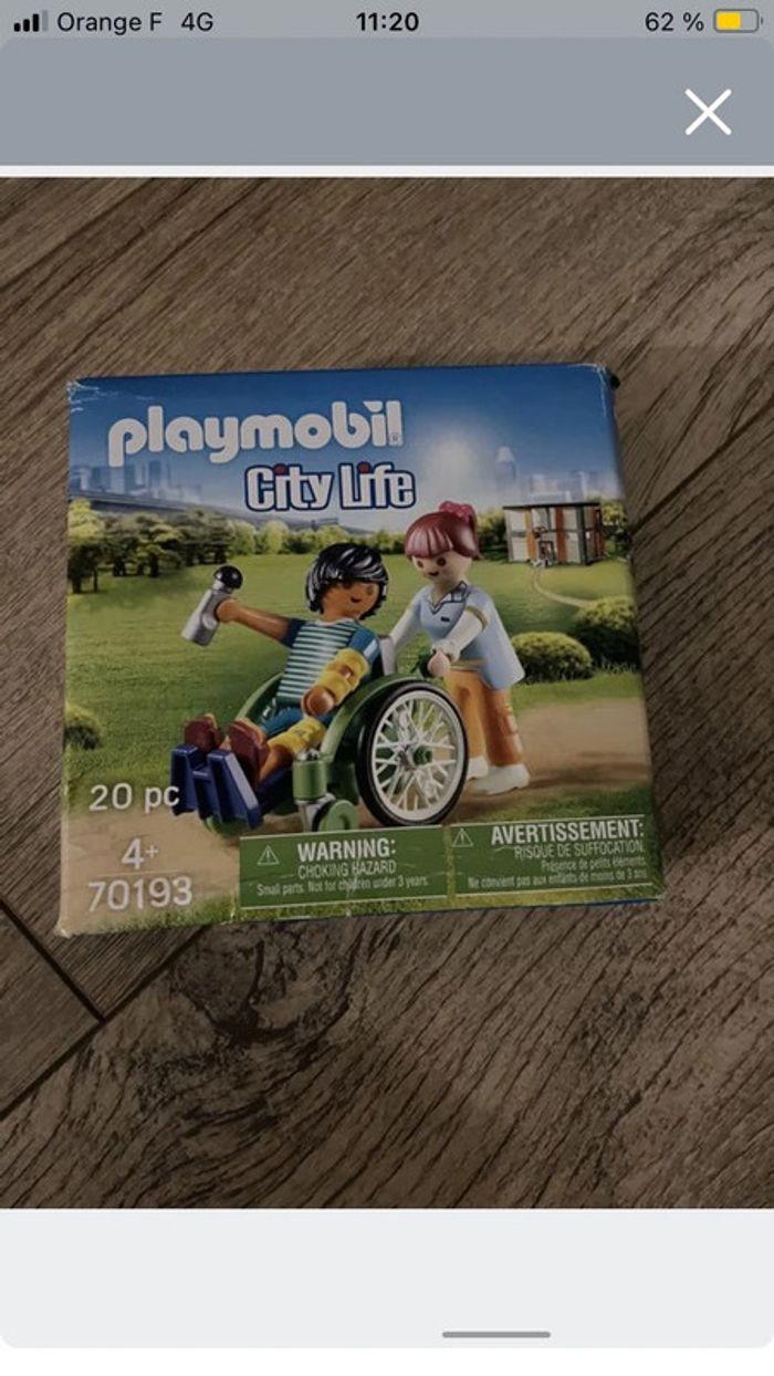 Playmobil city life centre de loisirs + fauteuil roulant - photo numéro 5