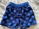 Short de bain okaidi bleu marine et étoiles 4 ans