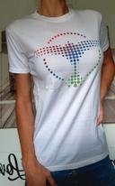 Tee-shirt manches courtes Dj Tiesto blanc neuf