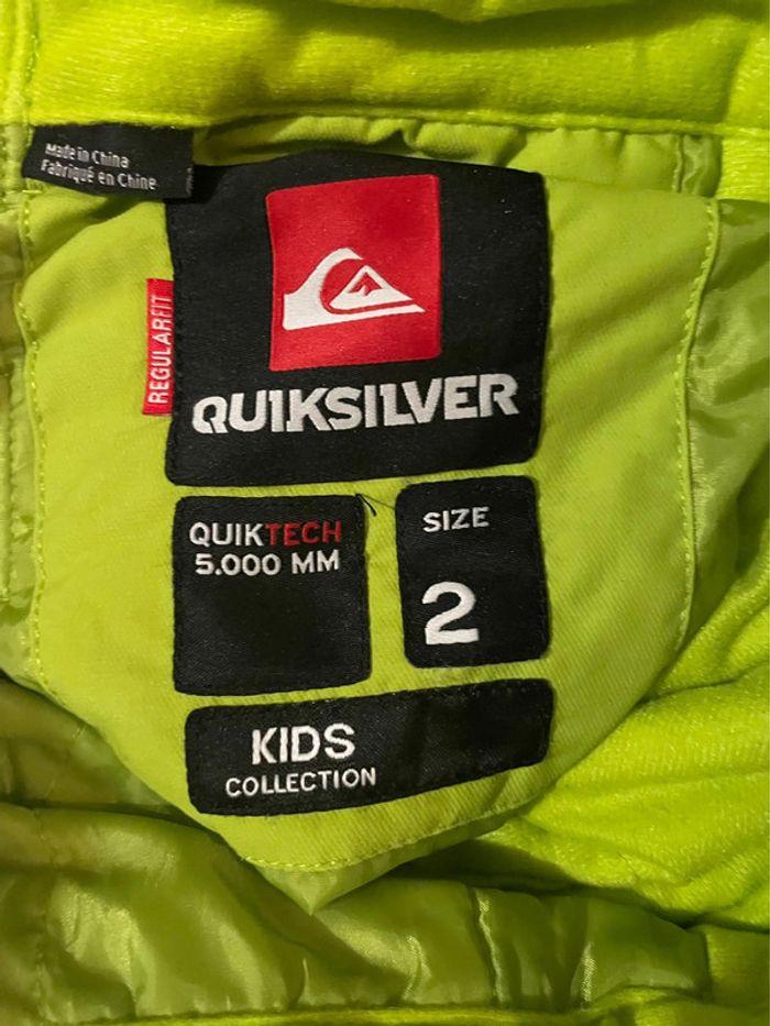 Pantalon salopette de ski 2 ans Quiksilver - photo numéro 4