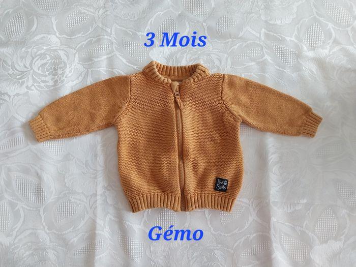 🌷Gilet - Gémo - 3 Mois🌷 - photo numéro 1