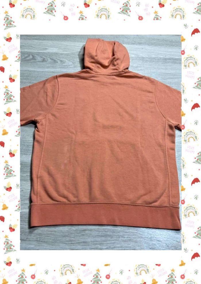 👕 Sweat à capuche Nike logo brodé Orange Taille M 👕 - photo numéro 2