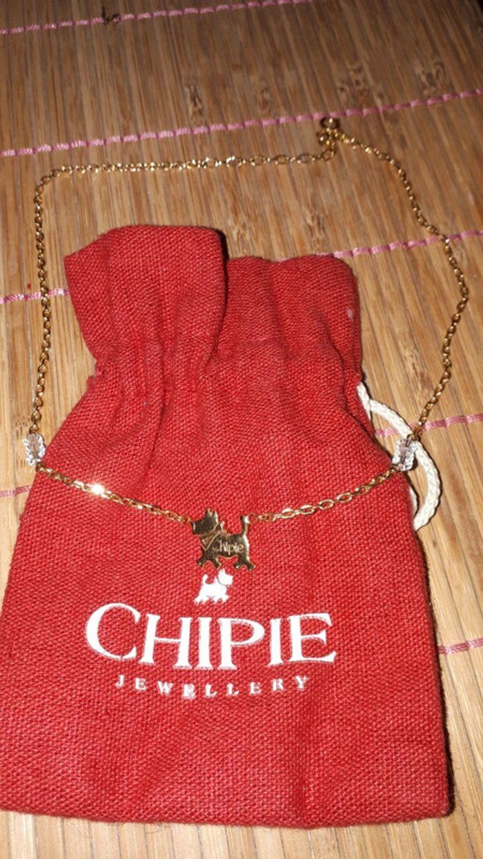 Collier plaquée or chipie - photo numéro 1