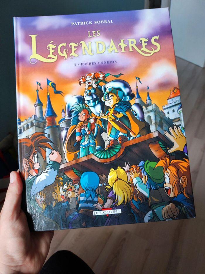 Bd légendaires tome 3 frère ennemis - photo numéro 1