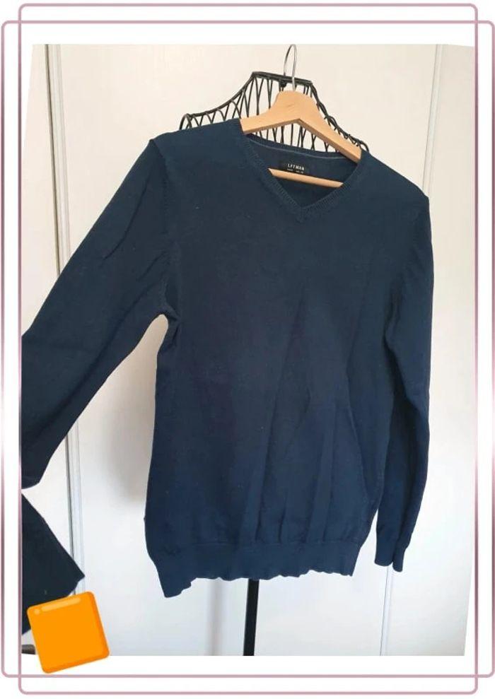 🌻Pull bleu marine taille S Lftman - photo numéro 2