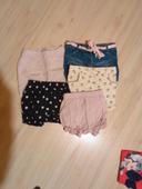 Lot de 6 shorts filles