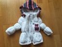 Blouson bébé fille blanc effet matelassé taille 6 mois