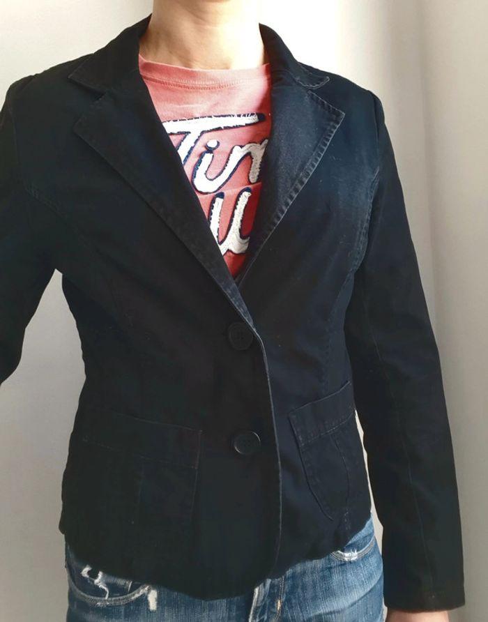 Veste blazer en coton - photo numéro 2