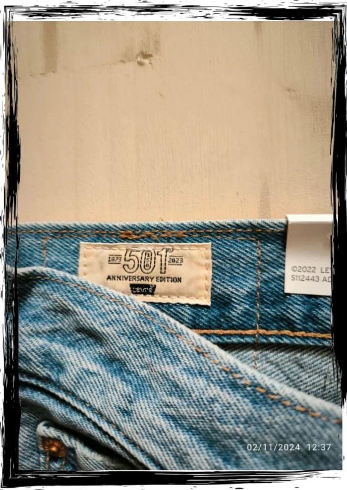 Jean Levi's 501 bleu clair 150th taille 42 - photo numéro 5