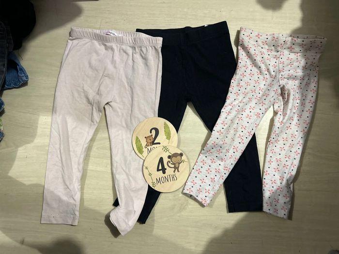 Lot 3 leggings 24 mois - photo numéro 1