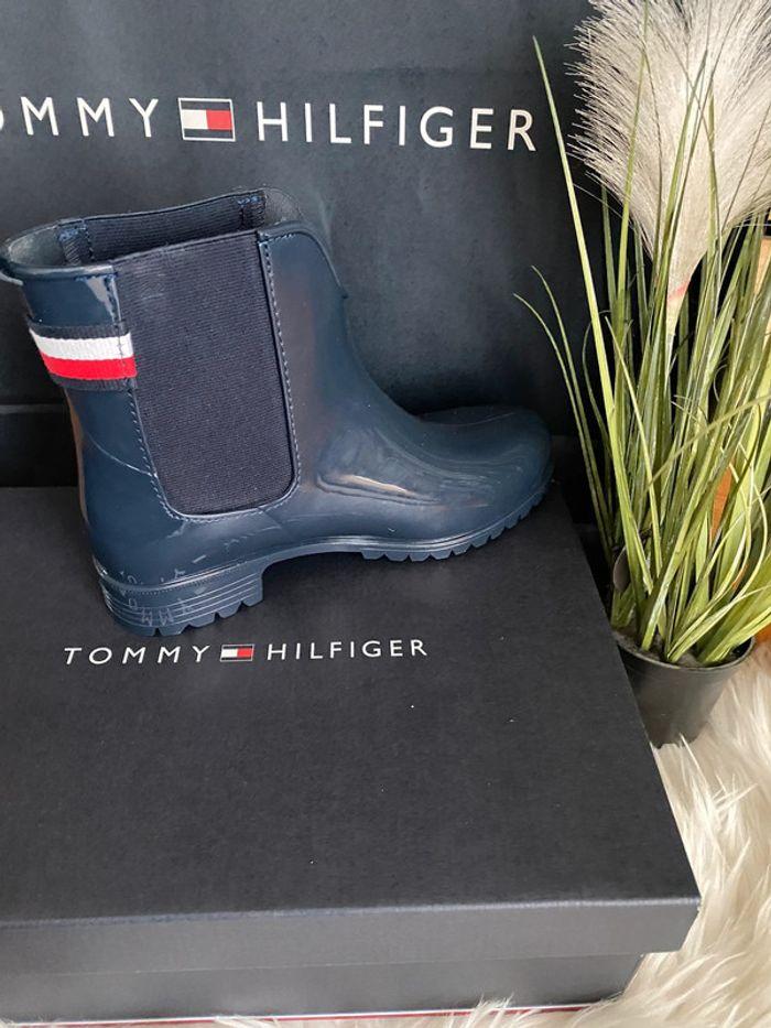 Bottes de pluie 36 Tommy Hilfiger neuves - photo numéro 5