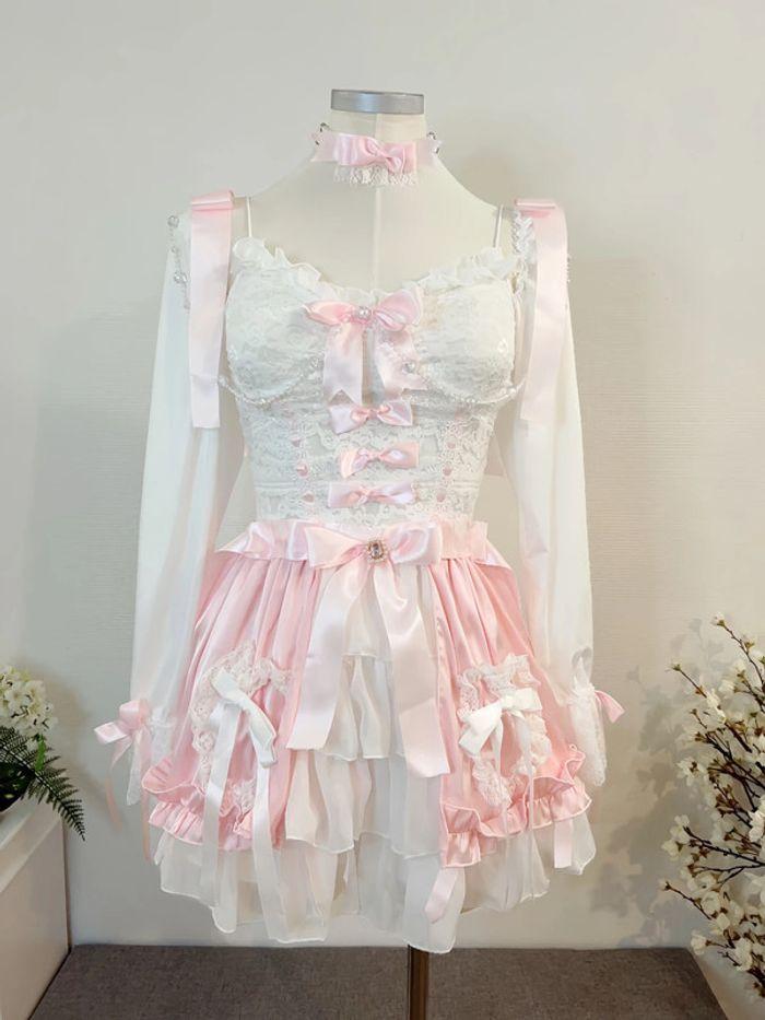 Robe style Princesse Lolita Cosplay Barbie Kawaii - photo numéro 3