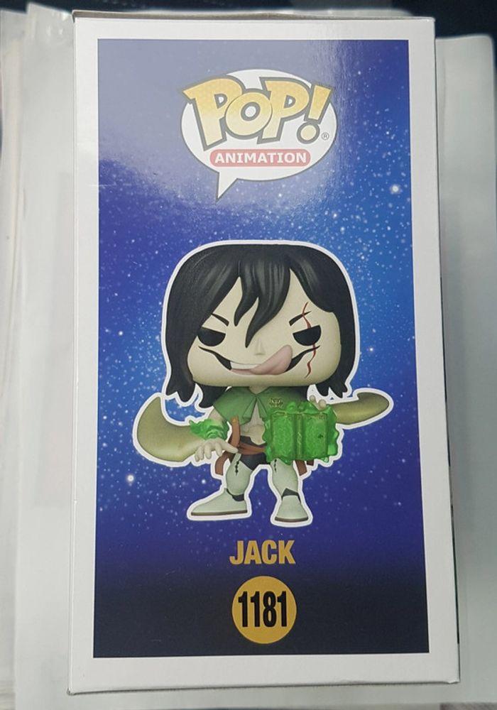 Pop! Animation 1181 black clover jack limited edition winter convention new Vinyl figure crynchyroll - photo numéro 5