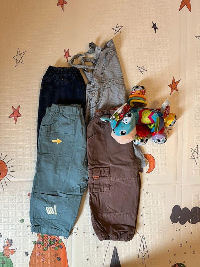 Lot pantalon bébé garçon - photo numéro 2