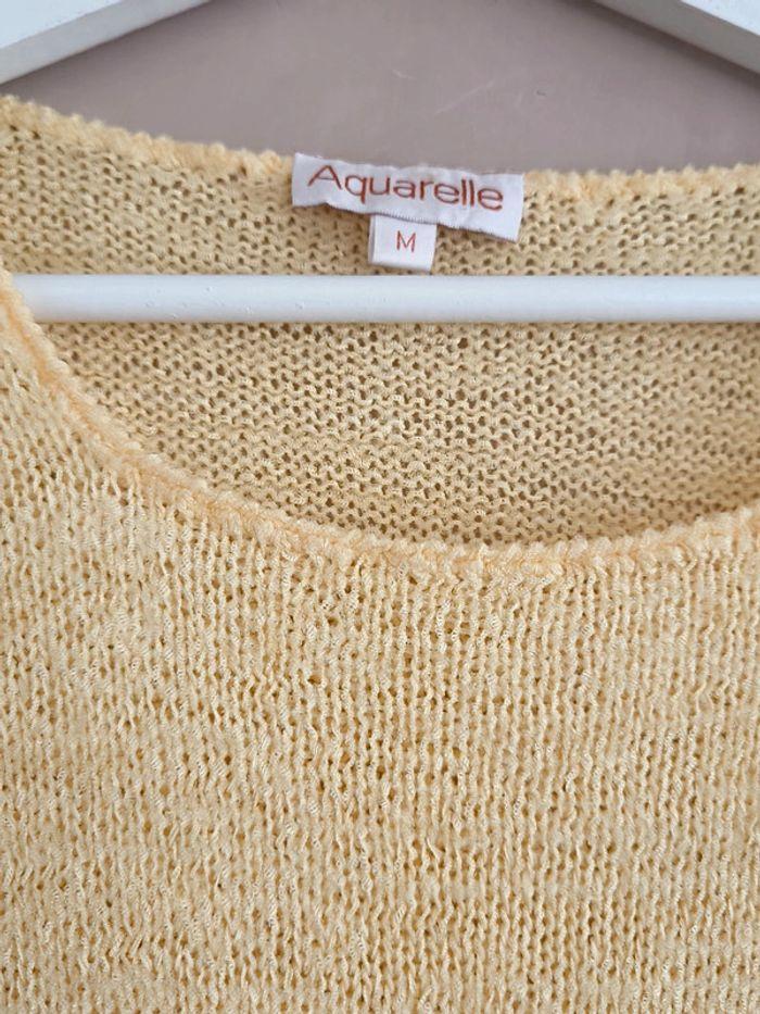 🤎 Pull maille vintage Aquarelle 38 🤎 - photo numéro 2