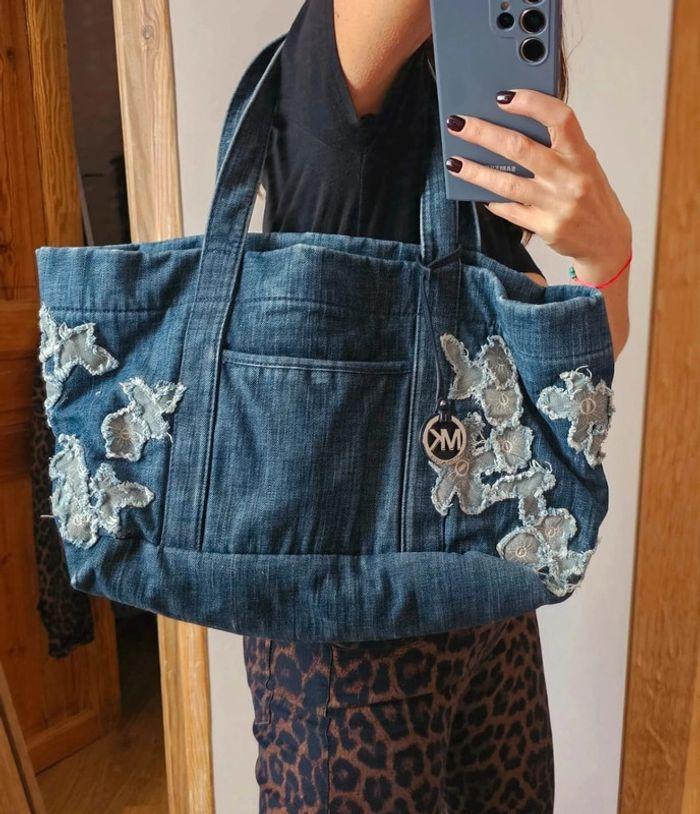 Sac tote bag Michael Kors jeans - photo numéro 1