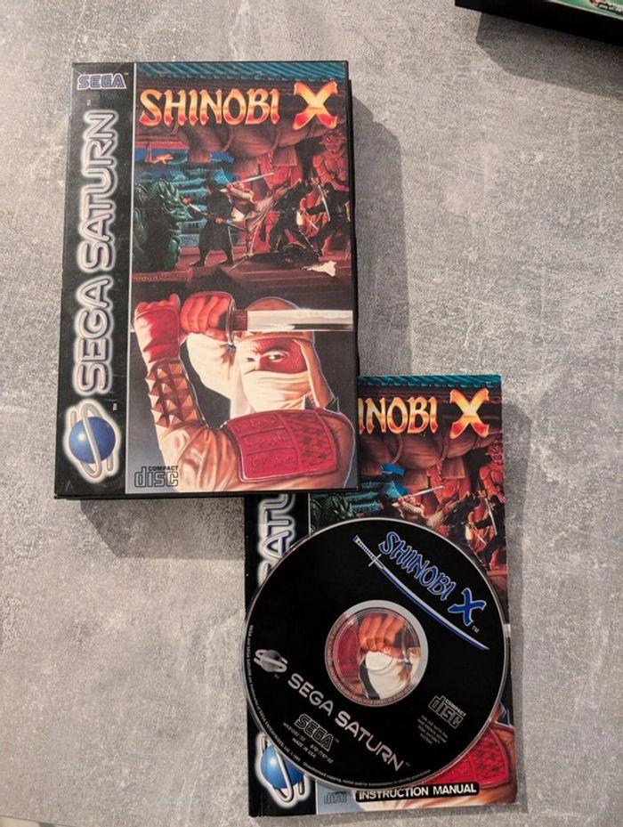 Shinobi x saturn pal complet