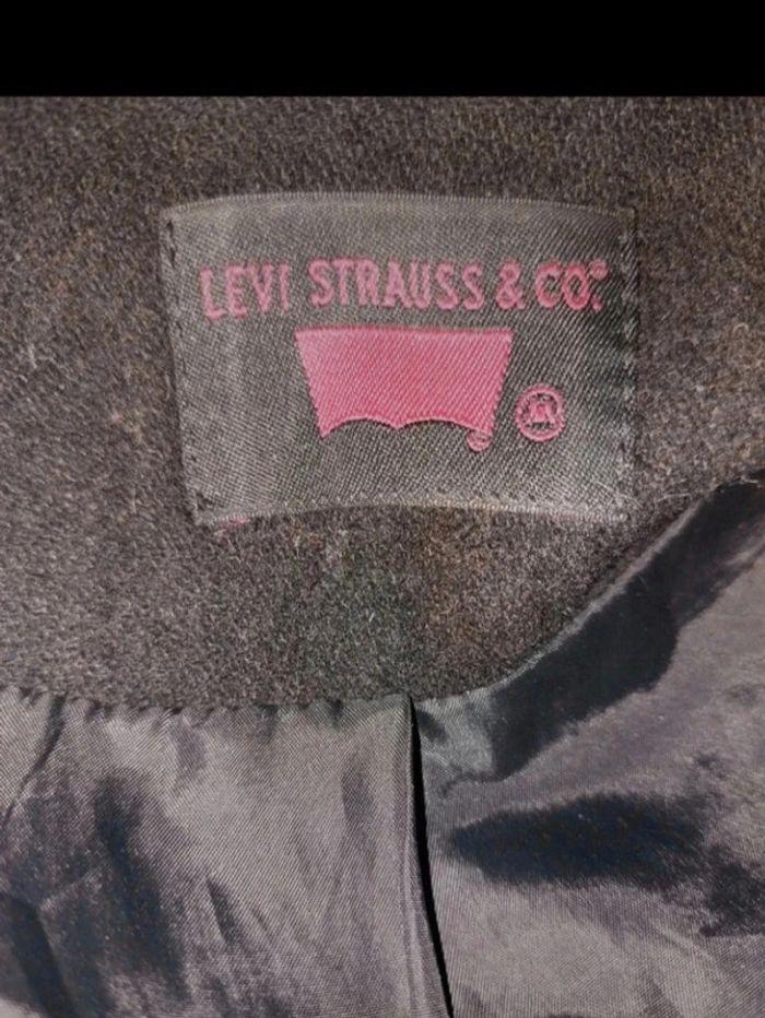 Manteau à capuche levis strass taille M peu porté - photo numéro 3