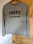 Pull fin chiante mais amusante taille 3