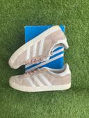 Adidas originals gazelle ice pink futur White gold size 36