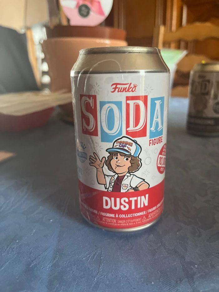 Figurine funko pop canette soda Dustin stranger things scellé - photo numéro 1