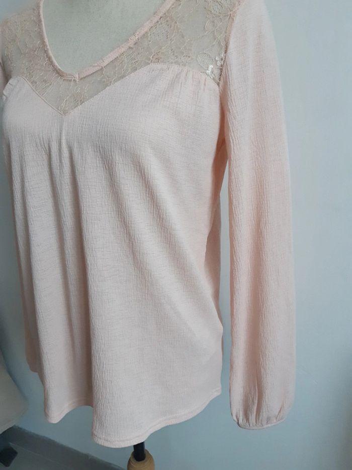 Blouse rose neuve Kiabi T38 - photo numéro 2