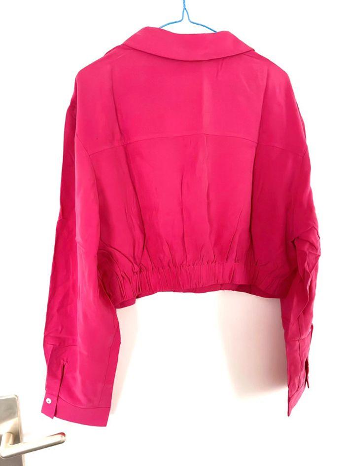 Blouse crop rose Mango - photo numéro 2