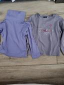 Lot de 2 t shirts manches longues 6 ans