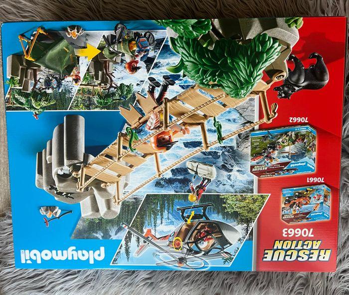 Playmobil unité de secouristes avec hélicoptère - photo numéro 3