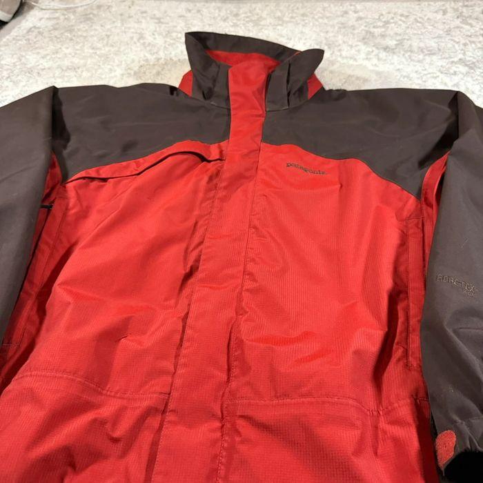 Veste de Ski / Snowboard Patagonia Gore-Tex Vintage Marron & Rouge - photo numéro 2