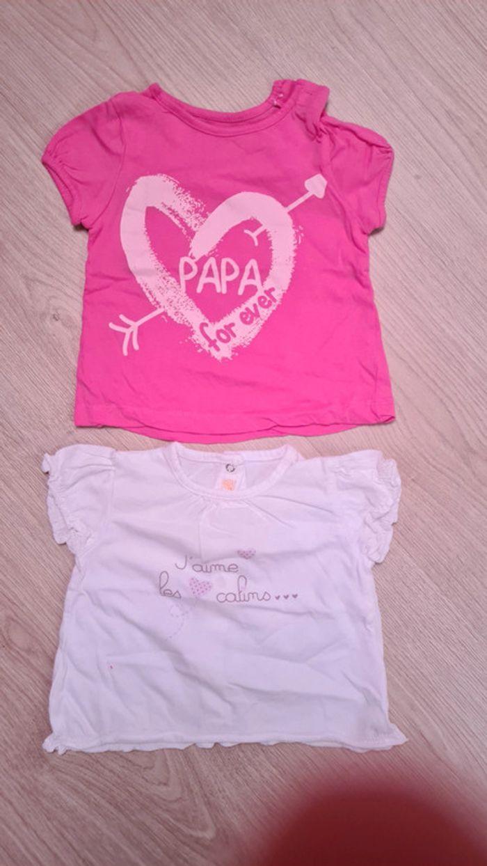 Lot 2 t shirts - photo numéro 1