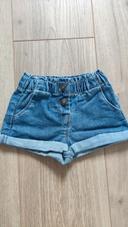 Short en jean bébé 6 mois