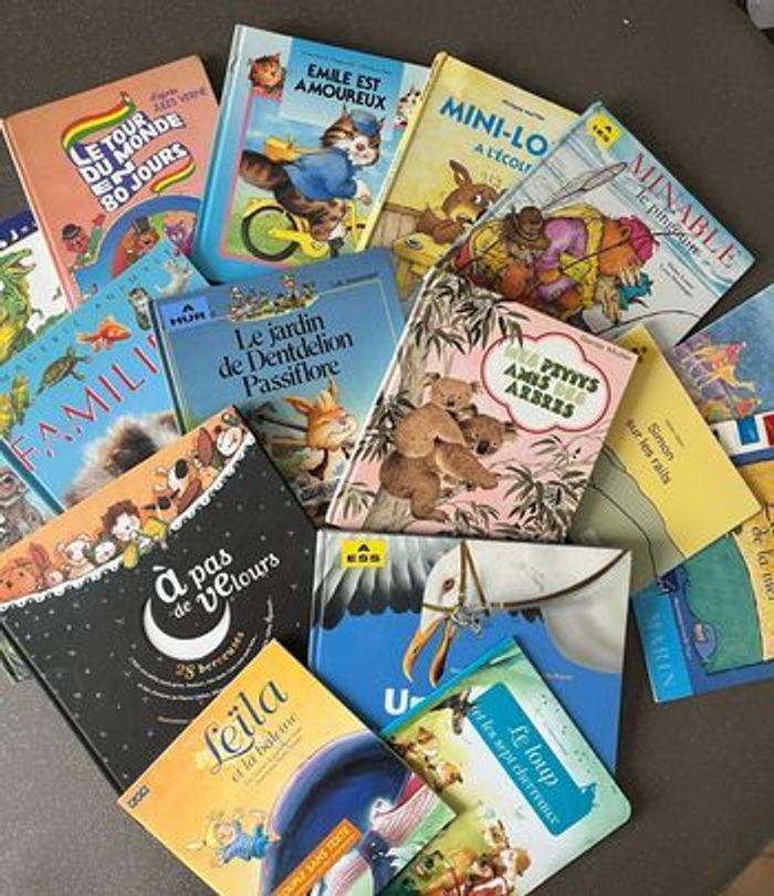 Livres enfants lot de 15