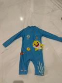 Maillot de bain combinaison baby shark