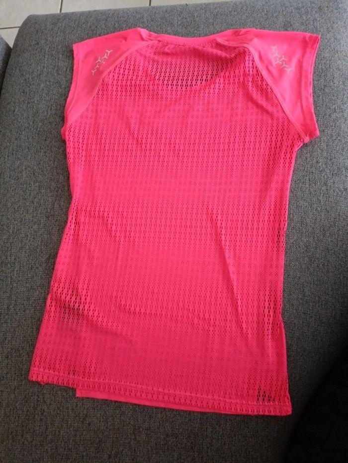 Tee-shirt running femme rose - photo numéro 4