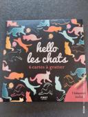 🦋 Hello les chats 6 Cartes à gratter First Edition