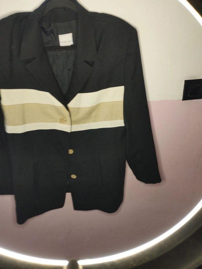 Veste longue type blazer taille 44 - photo numéro 2