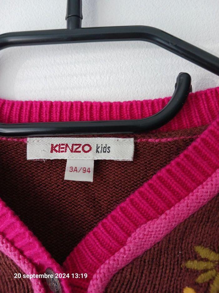 Gilet fille 3 ans Kenzo - photo numéro 3