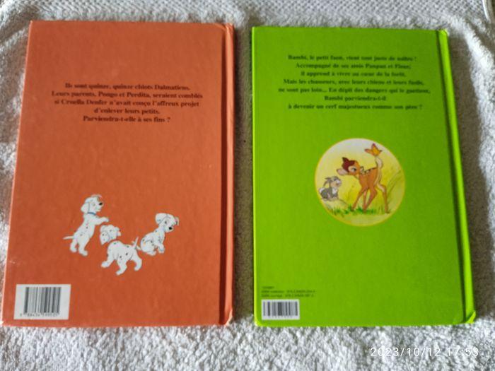 Lots 2 livres Disney " Les 101 dalmatiens / Bambi " - photo numéro 2