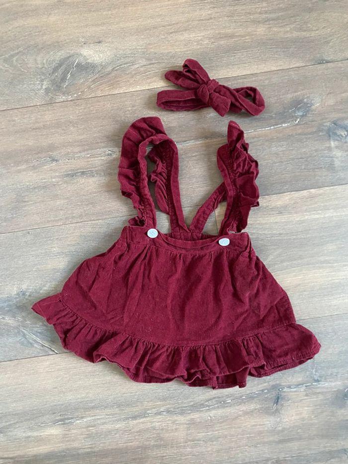 Ensemble robe bandeau bordeaux - photo numéro 1