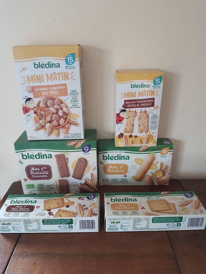 Lot de 6 paquets de biscuits Bledina - photo numéro 1