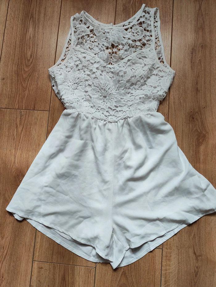 Combi short blanche - photo numéro 1